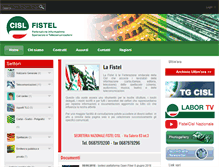 Tablet Screenshot of fistelcisl.it